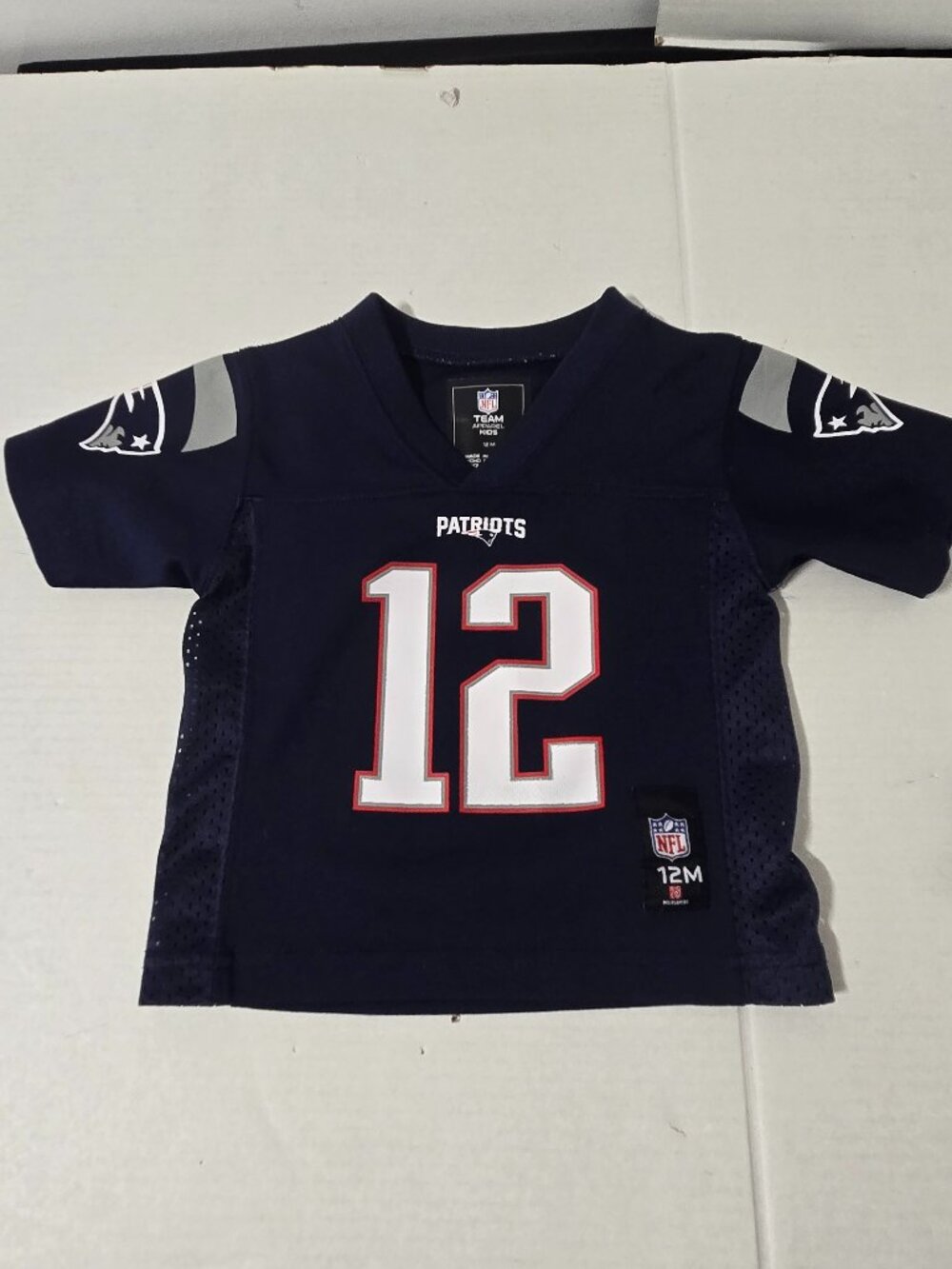 New England Patriots Tom Brady #12 Infant Jersey 12M
